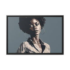 BG Magic I Matte Canvas, Black Frame