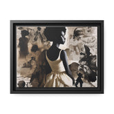 Wall Art Inspired by Kara Walke Matte Canvas, Black Frame