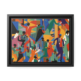 Harlem I Matte Canvas, Black Frame