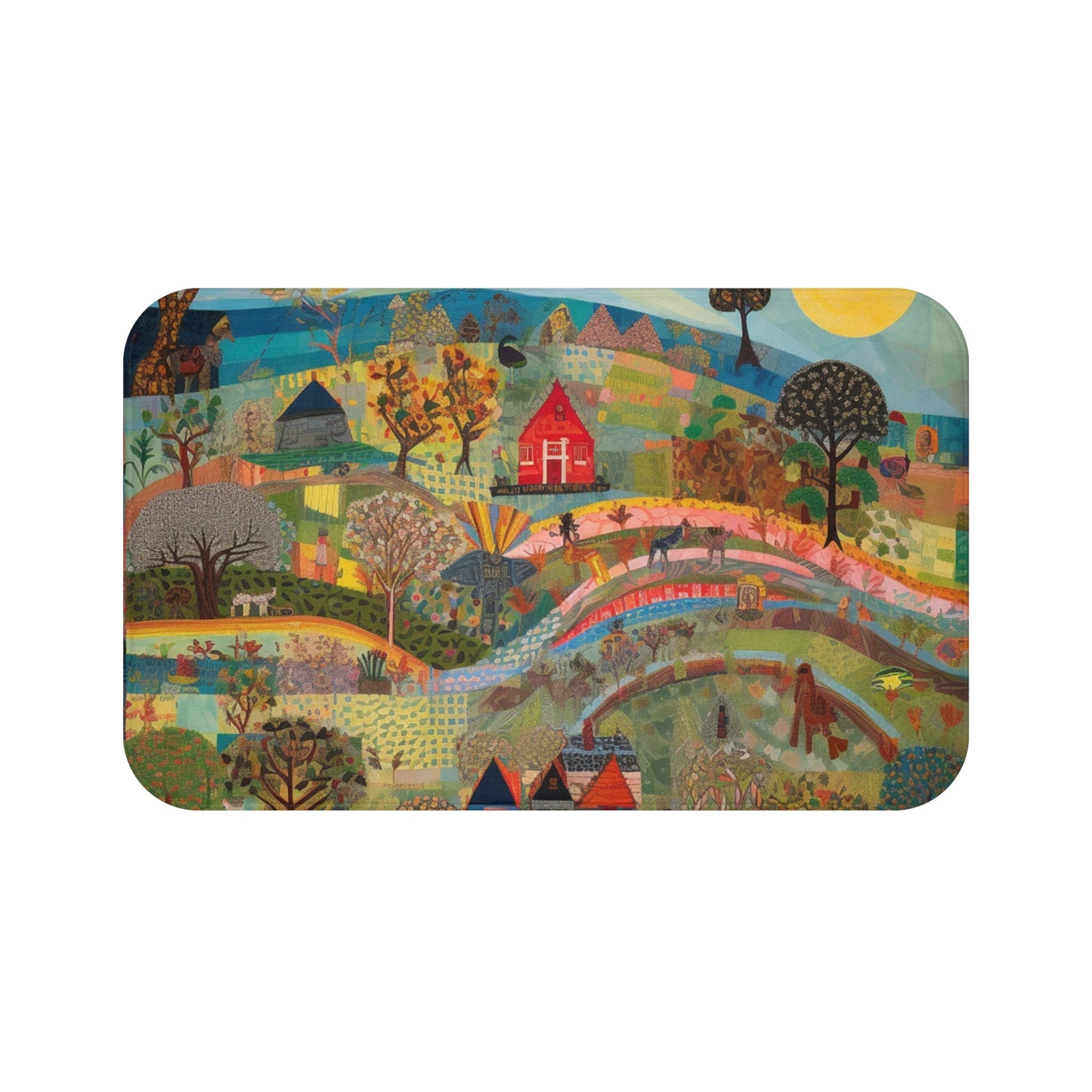 Bath Mat Art inspired by Faith Rin - Noire Faire