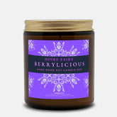 Berrylicious Candle Amber Jar 9oz - Noire Faire