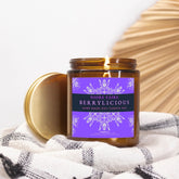 Berrylicious Candle Amber Jar 9oz - Noire Faire