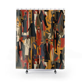 Black Art Shower Curtains - Noire Faire