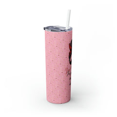 Boss Skinny Tumbler with Straw, 20oz - Noire Faire