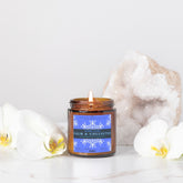 Calm & Collected Candle Amber Jar 4oz - Noire Faire