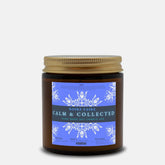 Calm & Collected Candle Amber Jar 4oz - Noire Faire