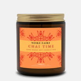Chai Time Candle Amber Jar 9oz - Noire Faire