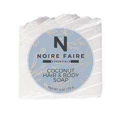 Coconut Hair & Body Soap - Noire Faire