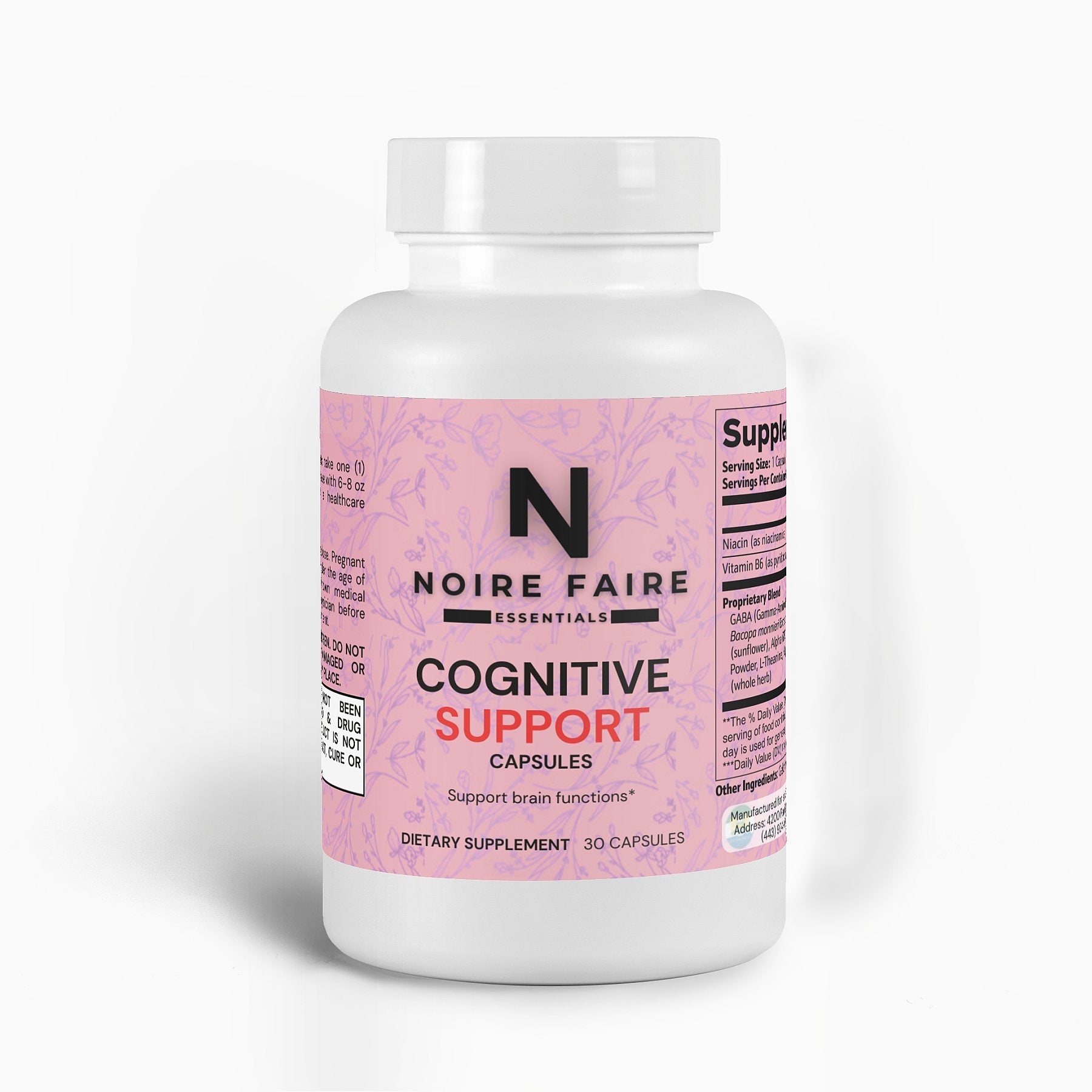 Cognitive Support - Noire Faire