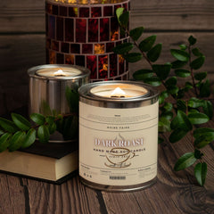Dark Roast Candle Paint Can (Hand Poured 16 oz.) - Noire Faire