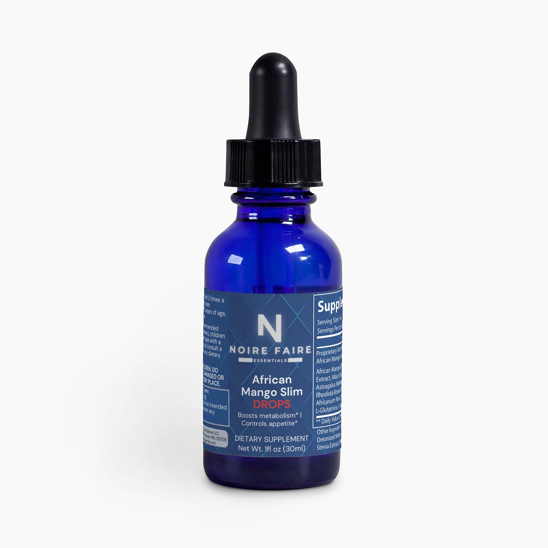 Diet Drops Ultra 1 oz - Noire Faire