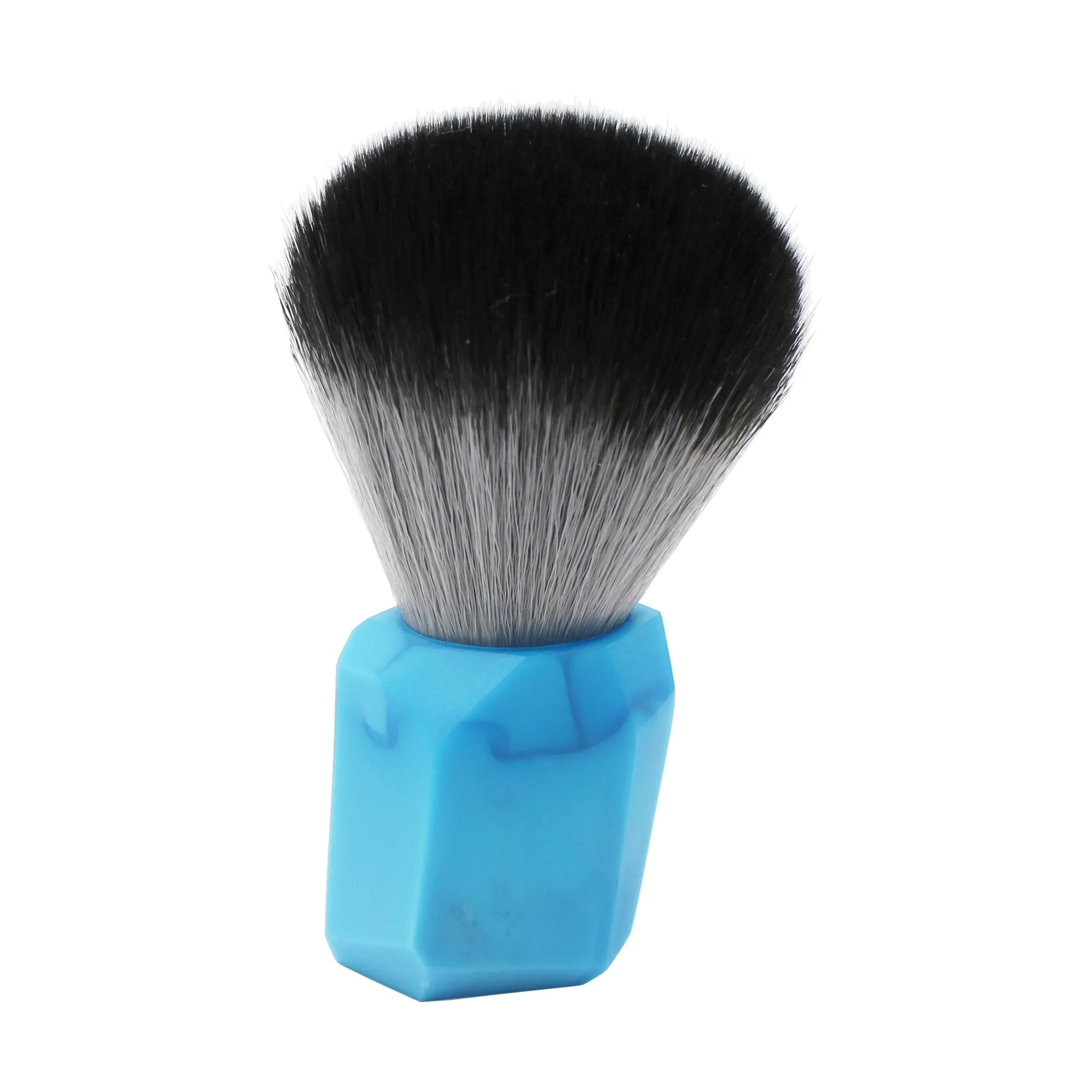 Geo Blue Shaving Brush - Noire Faire
