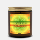 Island Time 9oz Amber Jar Candle by Noire Faire - Noire Faire