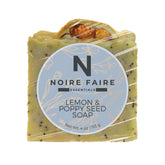 Lemon & Poppy Seed Soap - Noire Faire