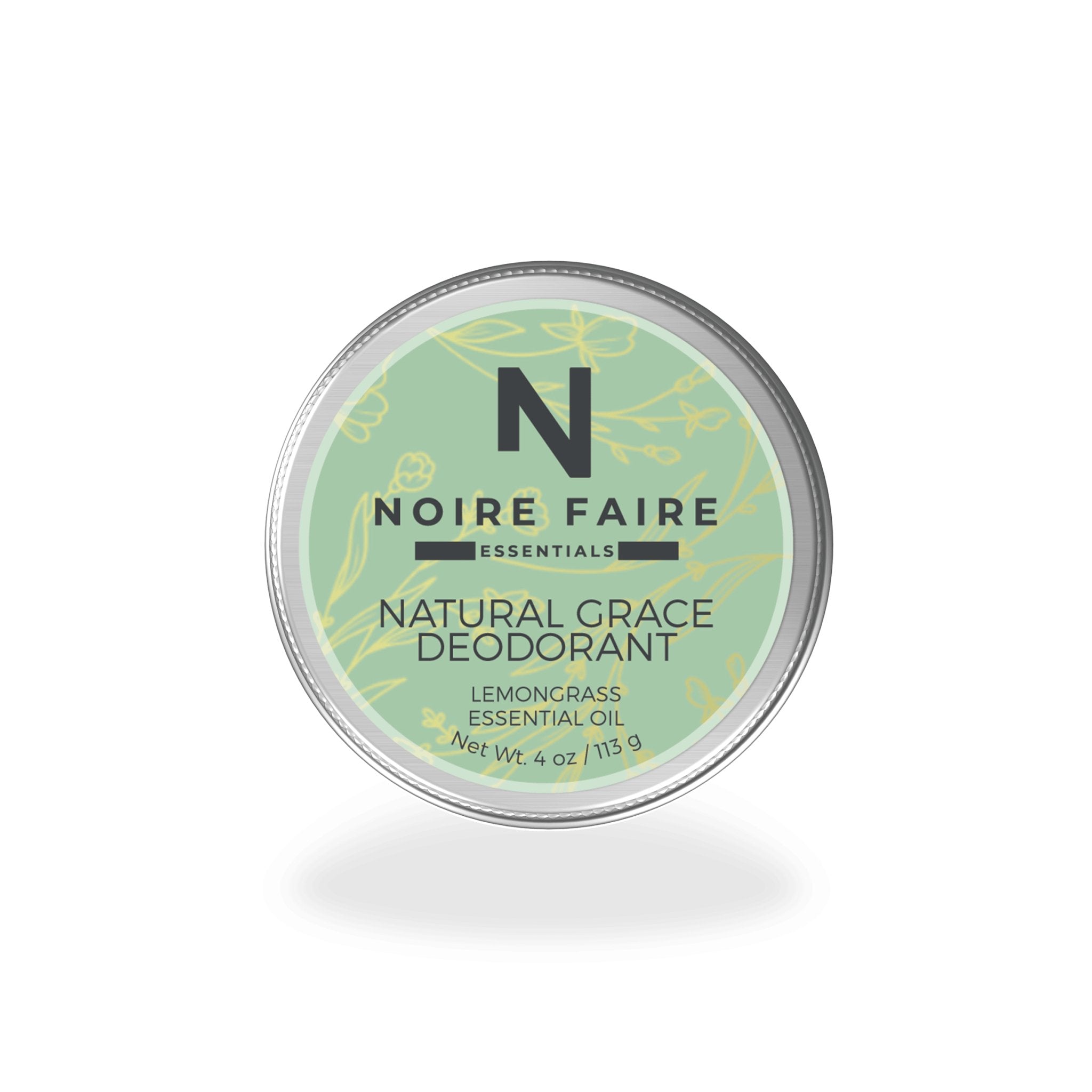 Lemongrass Earth Blend Deodorant - Noire Faire