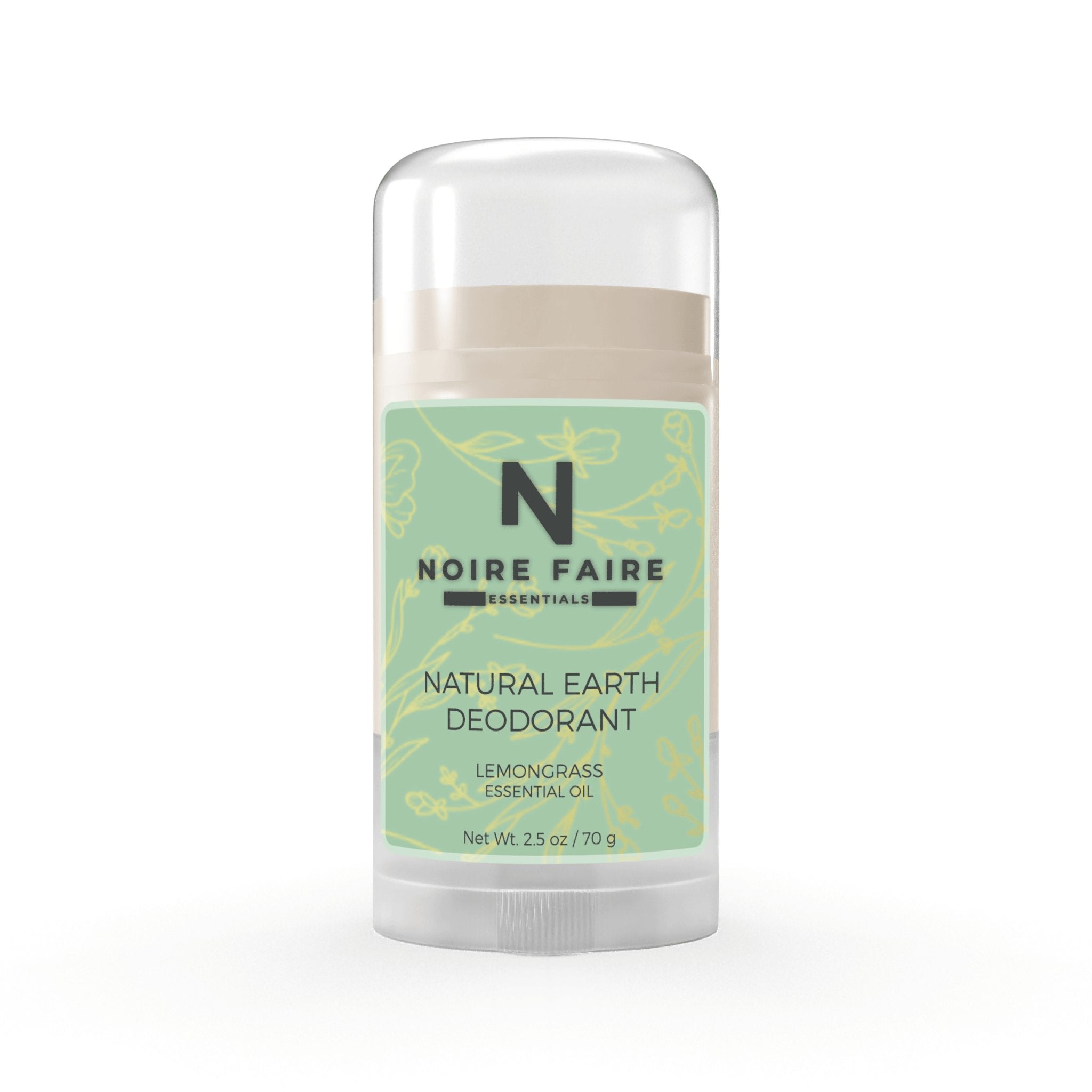 Lemongrass Earth Blend Deodorant - Noire Faire