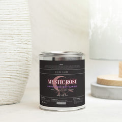 Mystic Rose Candle Paint Can (Hand Poured 16 oz.) - Noire Faire