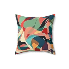 Noire Faire Abstract DS Paint Picaso Style Pillow - Noire Faire