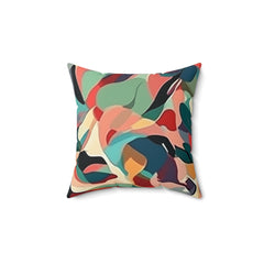 Noire Faire Abstract DS Paint Picaso Style Pillow - Noire Faire
