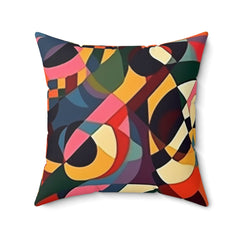 Noire Faire Abstract DS Picaso Style Pillow - Noire Faire