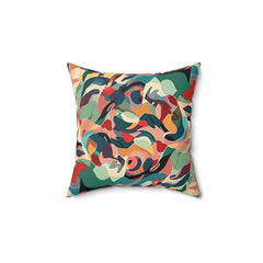 Noire Faire Abstract Paint Picaso Style Pillow - Noire Faire
