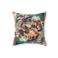 Noire Faire Abstract Paint Picaso Style Pillow - Noire Faire