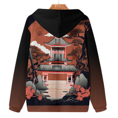 Noire Faire Afro Samurai Mens Lightweight Zipper Jumper Sweatshirt Hoodie - Noire Faire