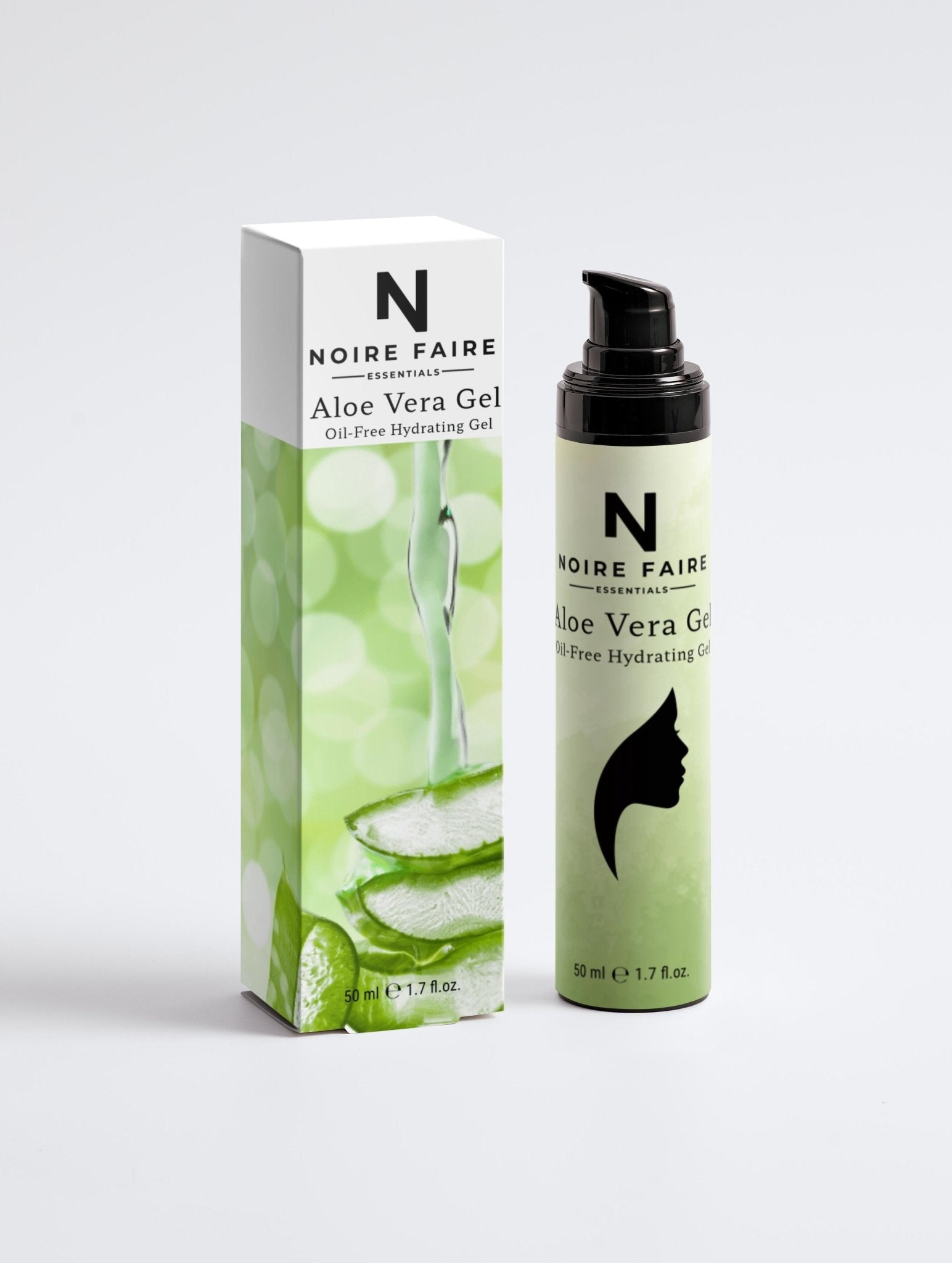 Noire Faire Aloe Vera Gel Oil - Free Hydrating Gel - Noire Faire