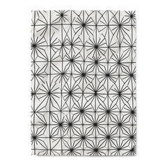 Noire Faire Geometric BW Duvet Cover - Noire Faire