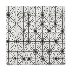 Noire Faire Geometric BW Duvet Cover - Noire Faire