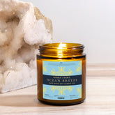Ocean Breeze Candle Amber Jar 4oz - Noire Faire