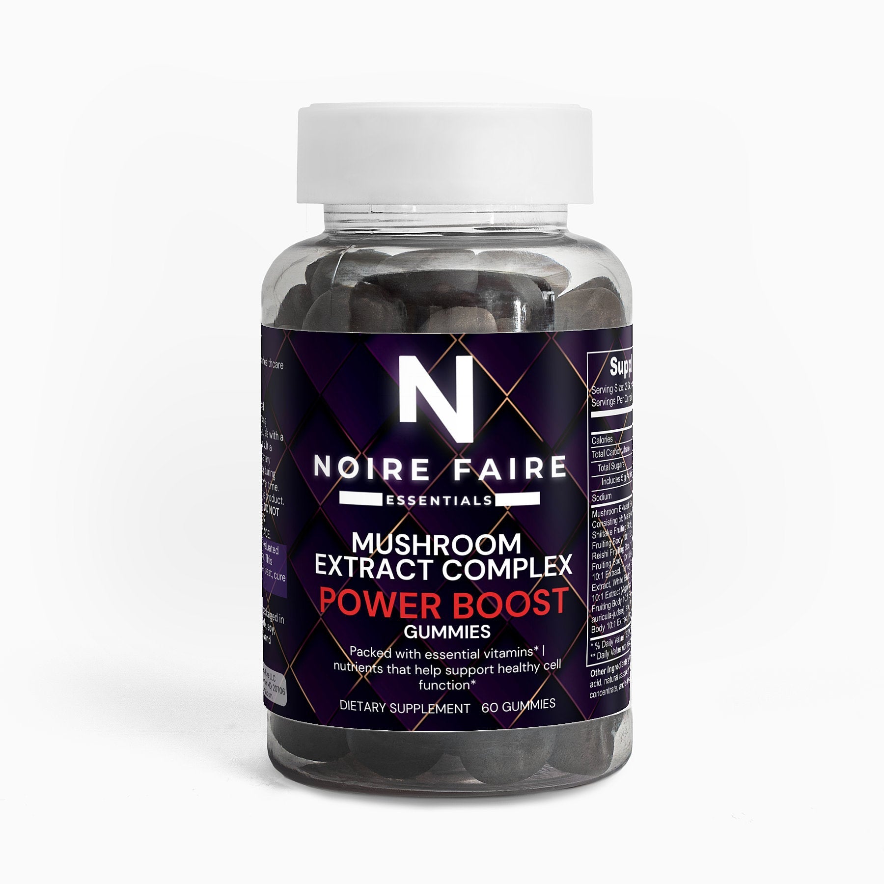 Power Boost Mushroom Extract Complex - Noire Faire