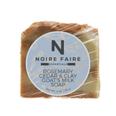 Rosemary Cedar & Clay Goat's Milk Soap - Noire Faire