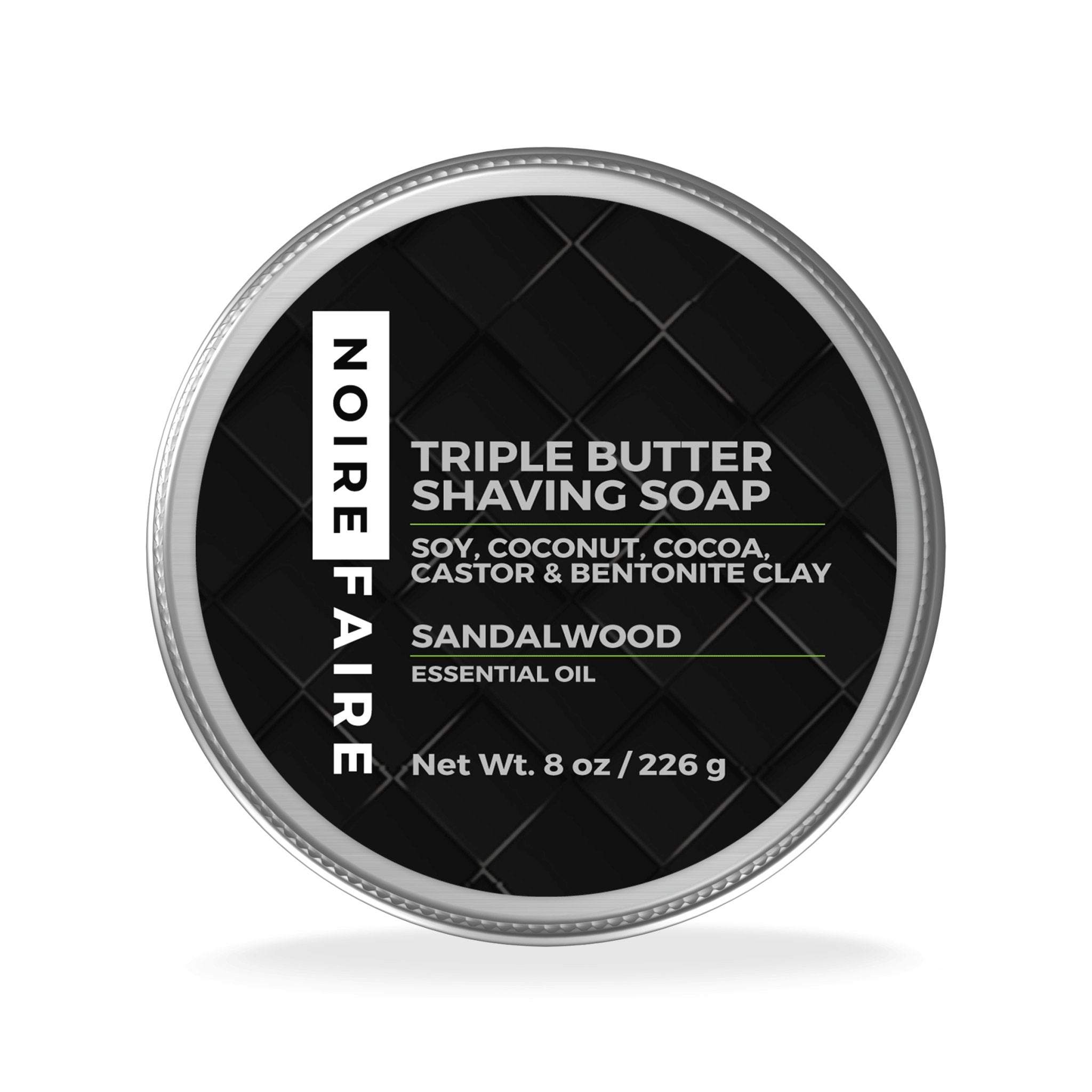Sandalwood Shaving Soap - Noire Faire