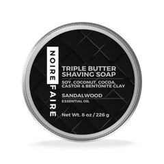 Sandalwood Shaving Soap - Noire Faire