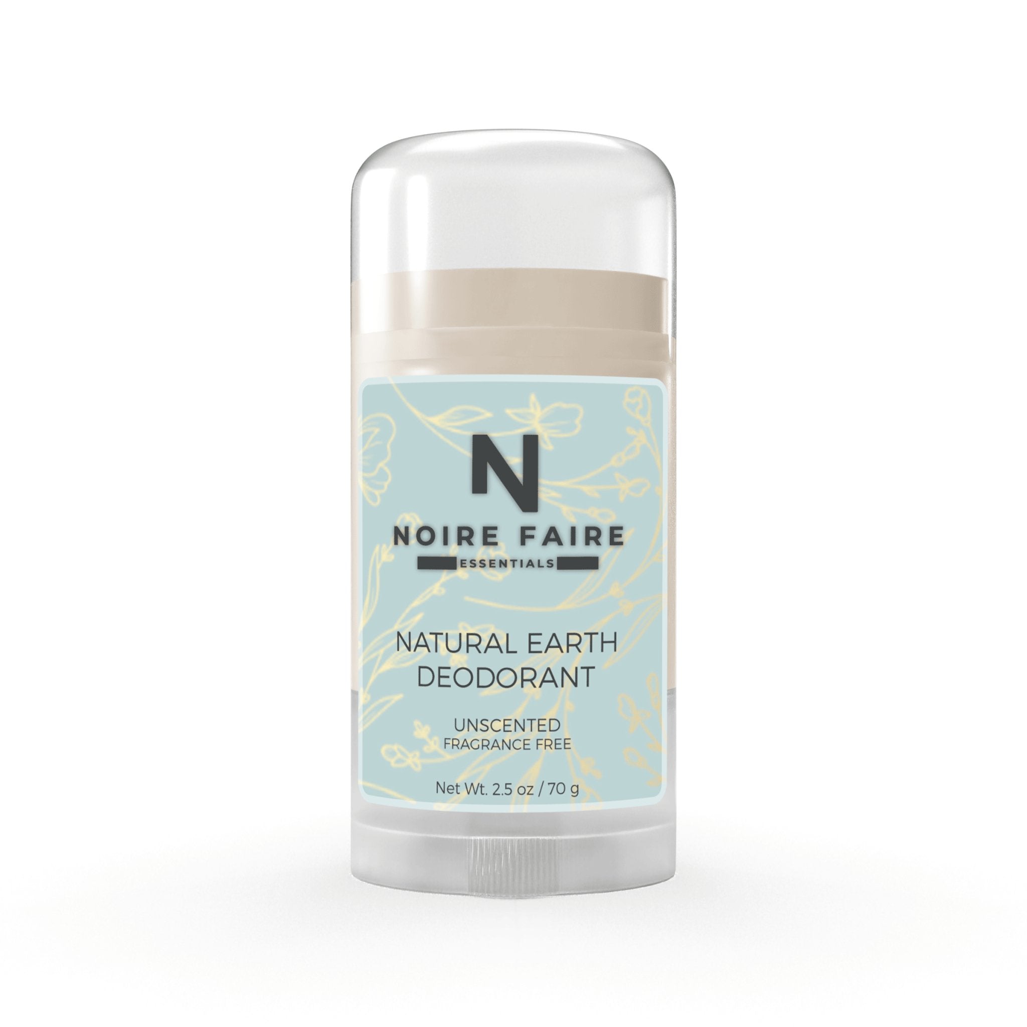 Unscented Earth Blend Deodorant - Noire Faire