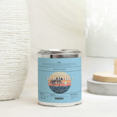 Beach Vibes Candle Paint Can (Hand Poured 16 oz.) - Noire Faire