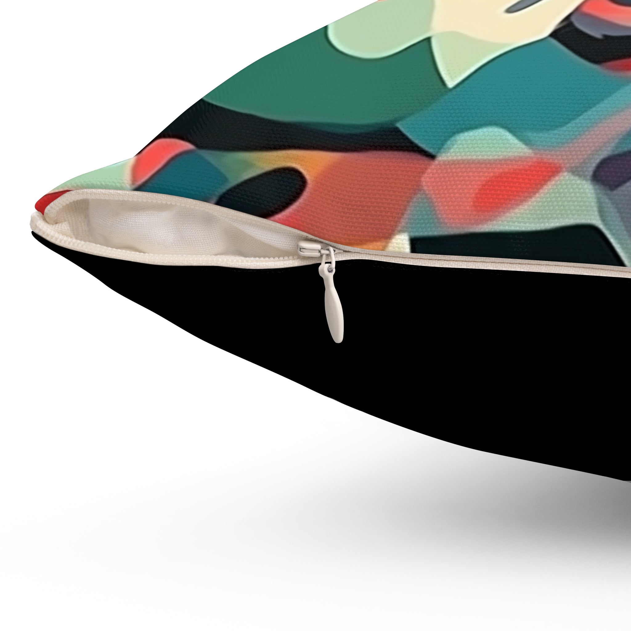 Noire Faire Abstract Paint Picaso Style Pillow - Noire Faire