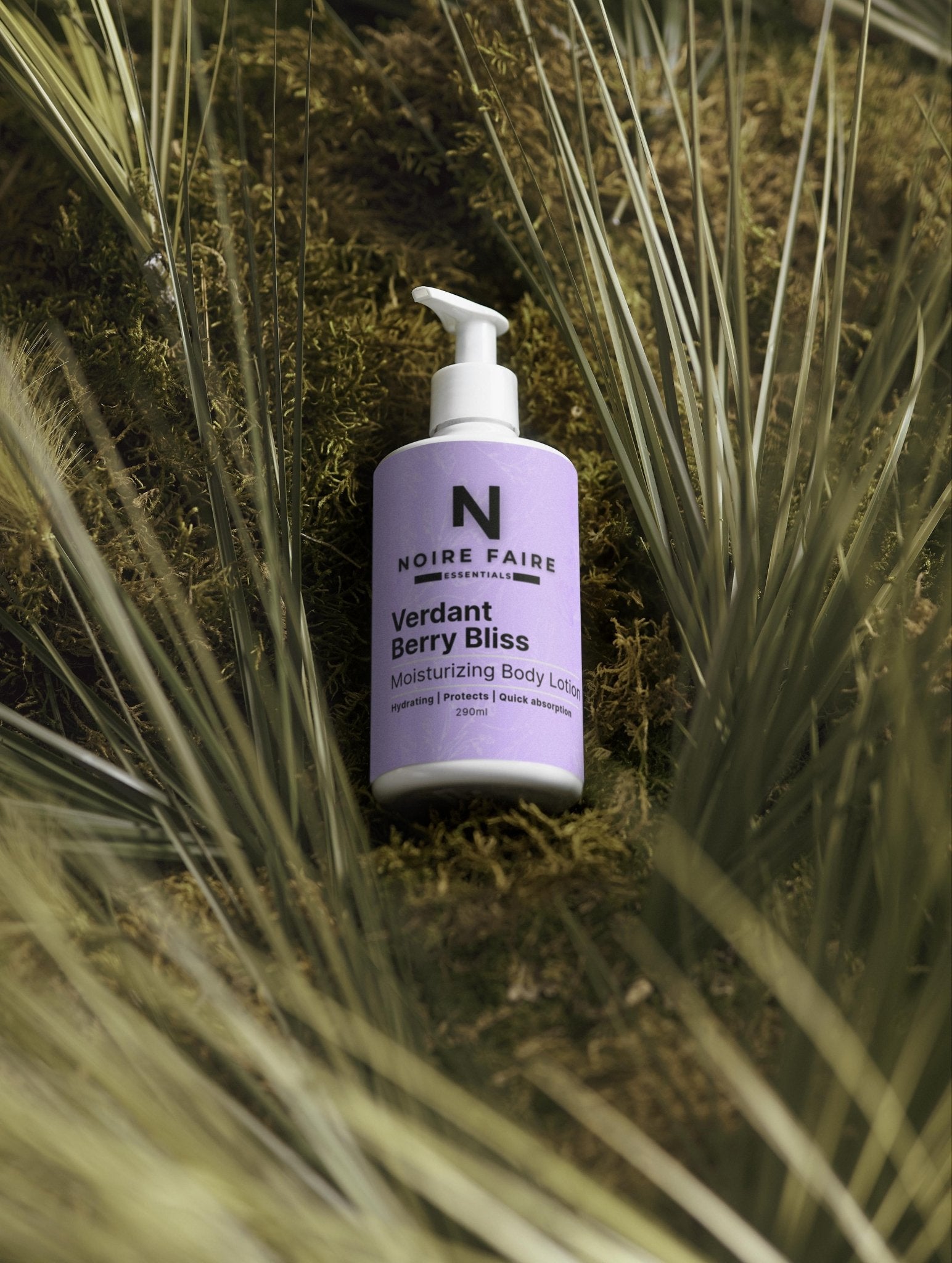 Verdant Berry Bliss Moisturizing Body Lotion - Noire Faire